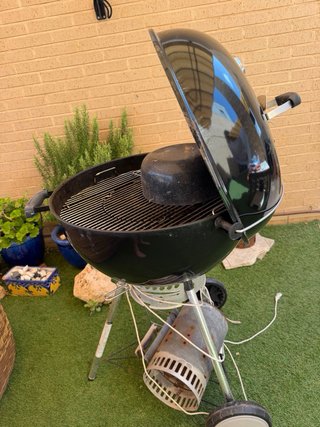 Barbacoa Weber Carbón Negra Compacta