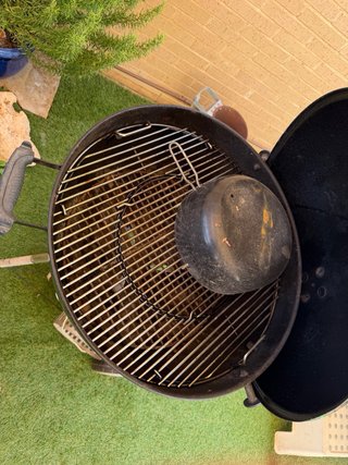 Barbacoa Weber Carbón Negra Compacta