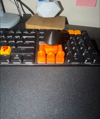 Keycap personalizado–Robot articulado para teclado