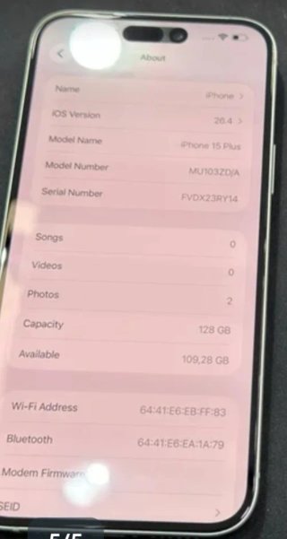iPhone 15 Plus 128GB Verde