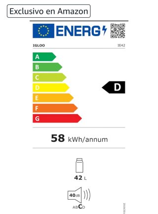 Nevera Eléctrica IGLOO 42L 12V/230V