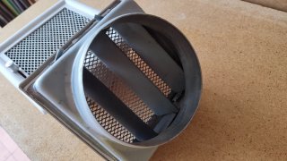 Rejillas de ventilación para conductos (2 unidades