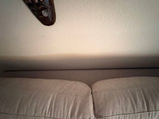 Sofá Cama Beige Tela