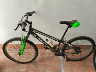 Bicicleta de Montaña JL-WENTI Negra/Verde