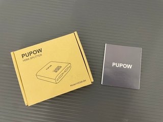 Divisor HDMI PUPOW 1x2 4K UHD 3D