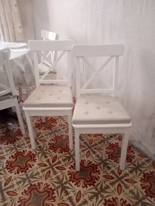 Sillas de Comedor Ikea Blancas