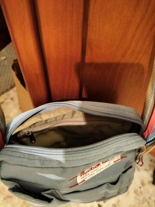 Bandolera Reebok azul