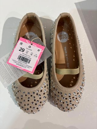 Bailarinas Gios Eppo beige número 29