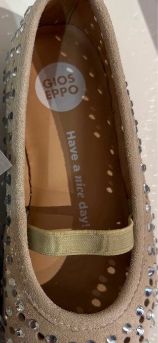 Bailarinas Gios Eppo beige número 29
