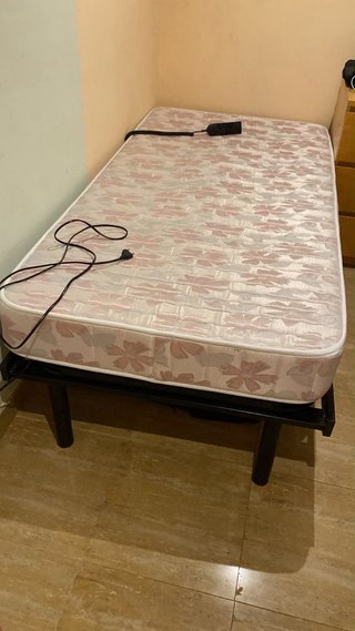 Cama articulada eléctrica geriátrica + colchón