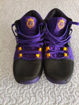 Zapatillas Nike Baloncesto Hombre Morado/Negro
