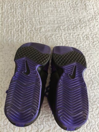 Zapatillas Nike Baloncesto Hombre Morado/Negro