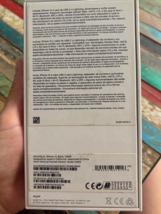 iPhone 12 128GB Negro