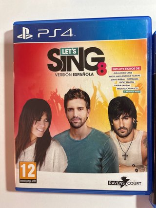 Lote 6 Giochi PS4: FIFA, GTA V, Let's Sing