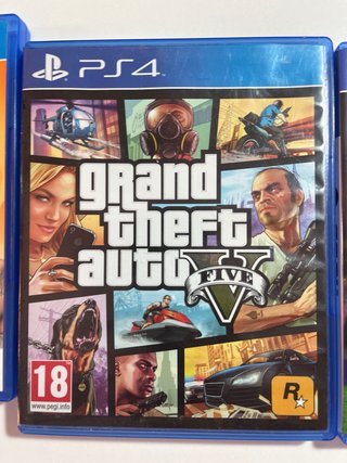 Lote 6 Giochi PS4: FIFA, GTA V, Let's Sing