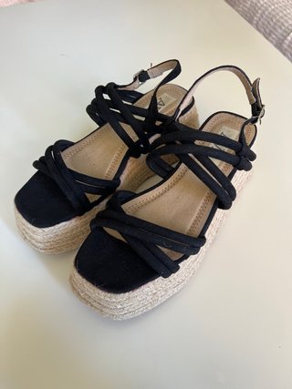 Sandalias Plataforma Negras