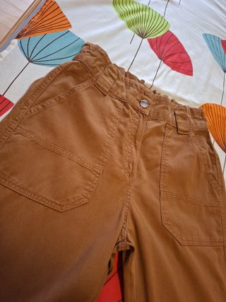 Pantalón mujer marrón