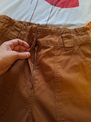 Pantalón mujer marrón