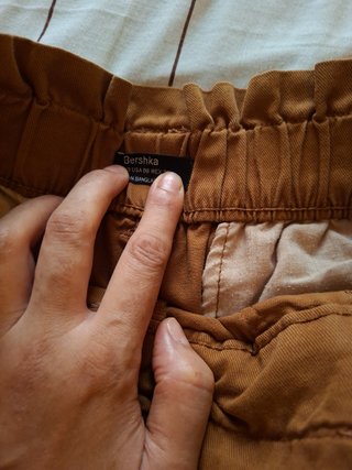 Pantalón mujer marrón