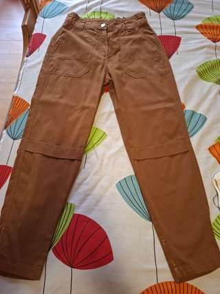 Pantalón mujer marrón