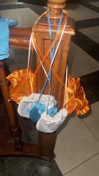 Lote Vestidos Principessa Bambina + Top + Borse in tessuto