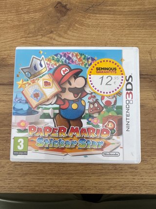 Paper Mario Sticker Star Nintendo 3DS