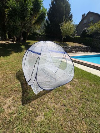 Mosquitera plegable pop-up para jardín/camping