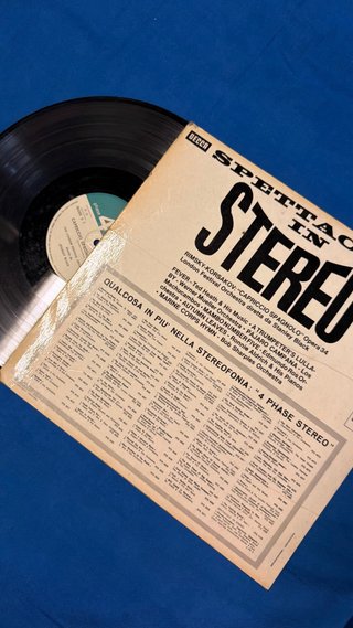 Disco Vinile Spettacolo in Stereo Decca