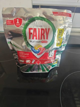 Fairy Platinum Plus Cápsulas Lavavajillas.