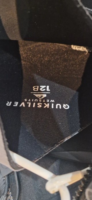 Neopreno Quiksilver 4/3 Talla 12