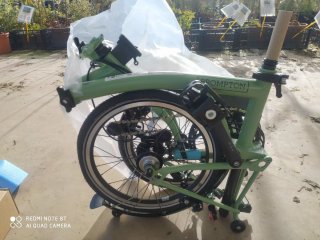 Bici Brompton C Line 6v sin estrenar