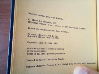 11 libros finalistas premio planeta  1971-1981.