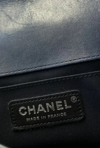 Bolso Le Boy Chanel Auténtico Azul