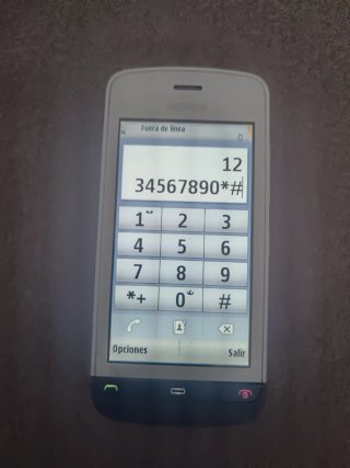 Teléfono Móvil Nokia C5-03 Blanco
