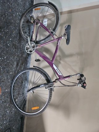 Bicicleta Morada Btwin