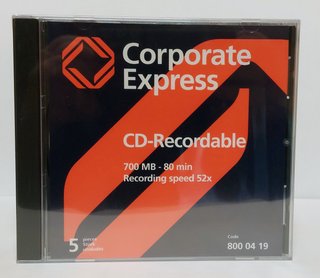 CD-R 700MB 80 min - Confezione da 5