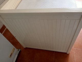 Sofá Cama IKEA HEMNES Beige/Blanco