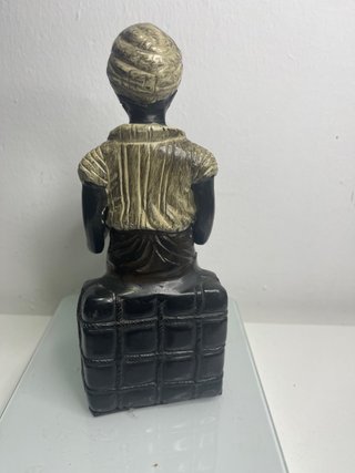 Figura Blackamoor Bronce Antiguo