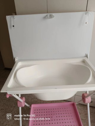Cambiador bañera bebé con estampado