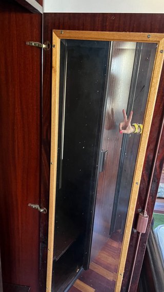 Armario vintage grande madera 4 puertas