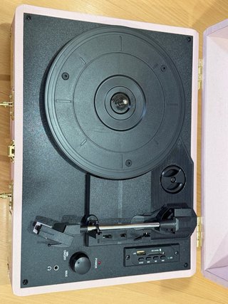 Tocadiscos Create Rosa