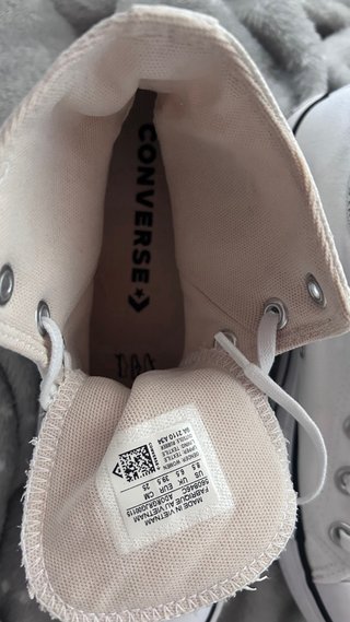 Converse All Star Blancas Plataforma
