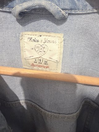 Chaqueta tejana Stradivarius Talla S