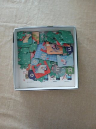 Puzzle El Abecedario Educa 81 piezas