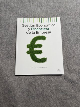Gestión económica y financiera de la empresa