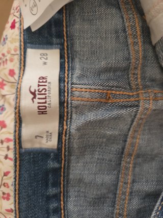 Shorts vaqueros Hollister mujer