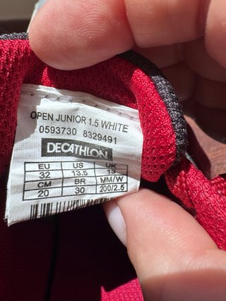 Zapatos de golf para niño talla 32