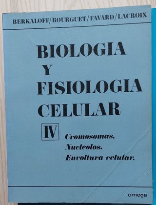 4 tomos Biologia y Fisiología Celular