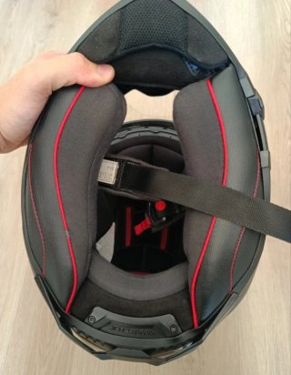 Casco Moto HJC Talla XS Negro