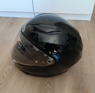 Casco Moto HJC Talla XS Negro